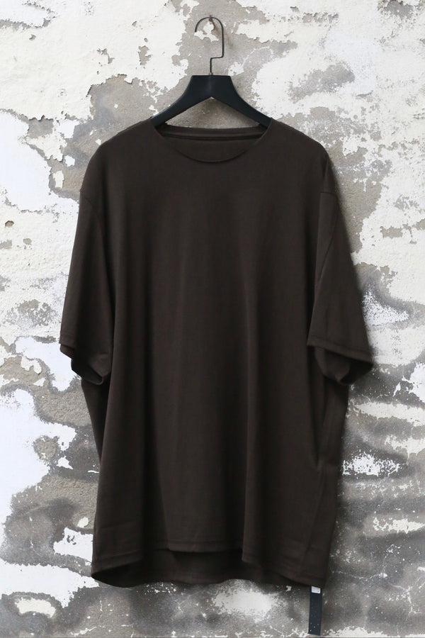 DEVOA 25 Fall/Winter Collection - Short-Sleeve T-Shirt (Made in Japan) DVA-CSC-SVB1-KHAKI GRAY